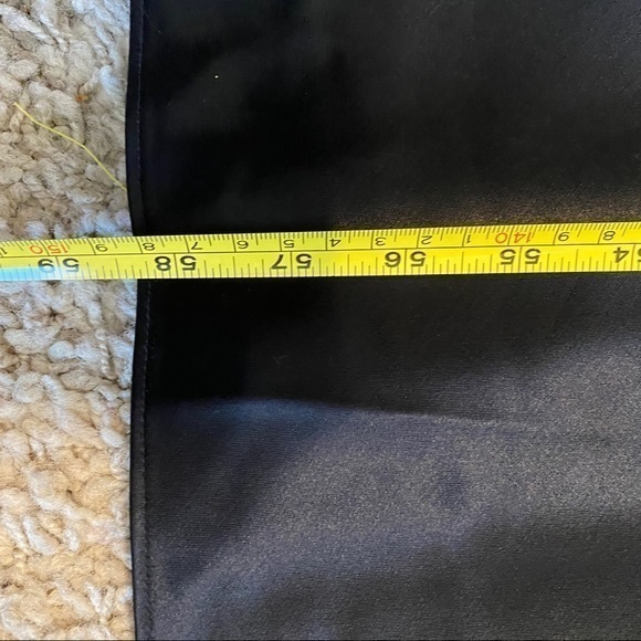 Long Black Sleek Dress Black Sequins Lace-up the back - Picture 9 of 11